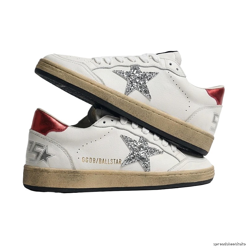 Golden Goose Ballstar Trendy White Sneakers
