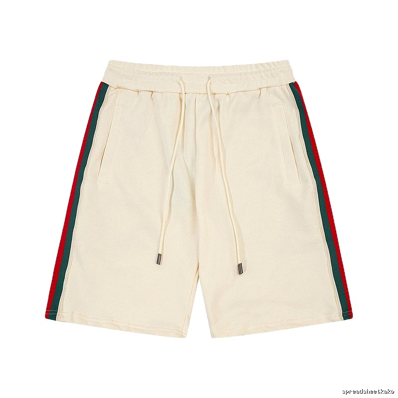 Gucci retro style off-white shorts