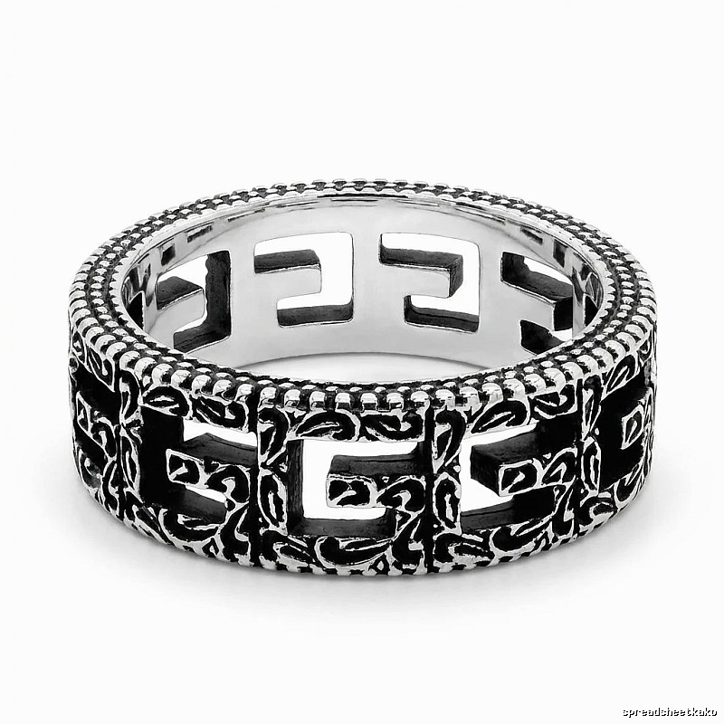 Gucci retro - style silver bracelet