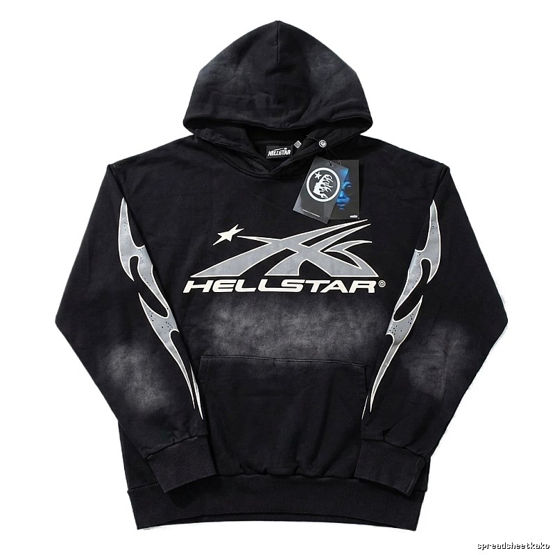 Hellstar Dark Style Black Hoodie