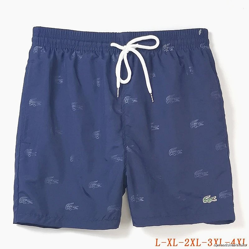 Lacoste Casual Swim shorts Navy Drawstring Subtle for Streetwear Looks