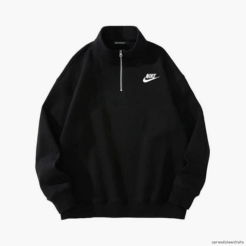 Lacoste Patterned Quarter-zip sweatshirt Black Quarter Zip with Polished Detail