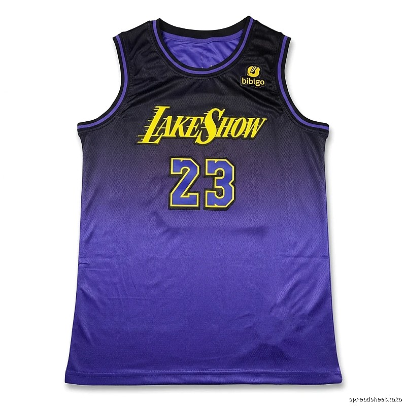 LBJ Gradient Sports Style Jersey