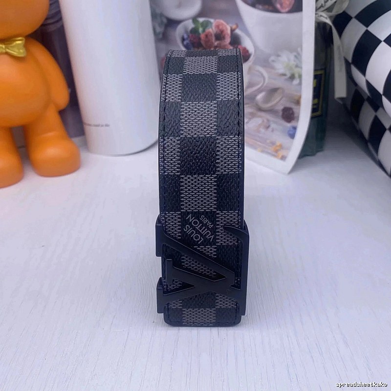 Louis Vuitton Refined Wardrobe Accent Monogram Belt Modern Fit