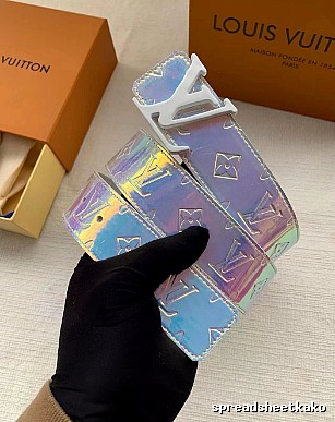 Louis Vuitton Subtle Statement Look Monogram Belt Minimal Look