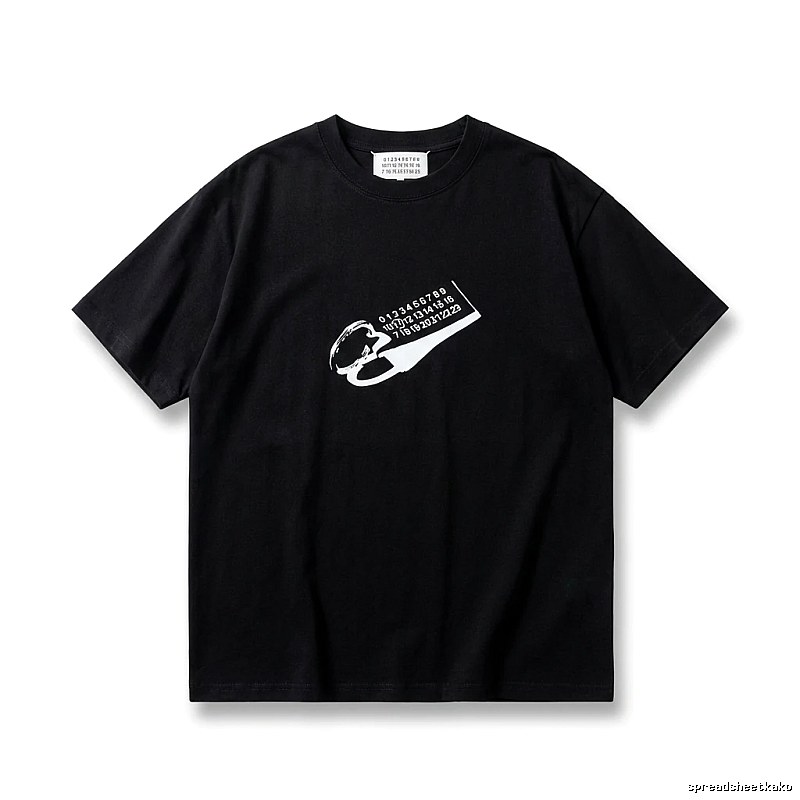 Maison Margiela Digital Print Style T-shirt