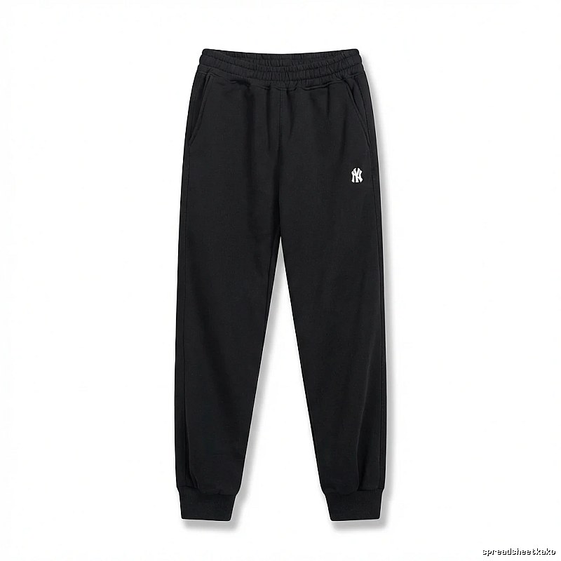 MLB basic casual black sweatpants