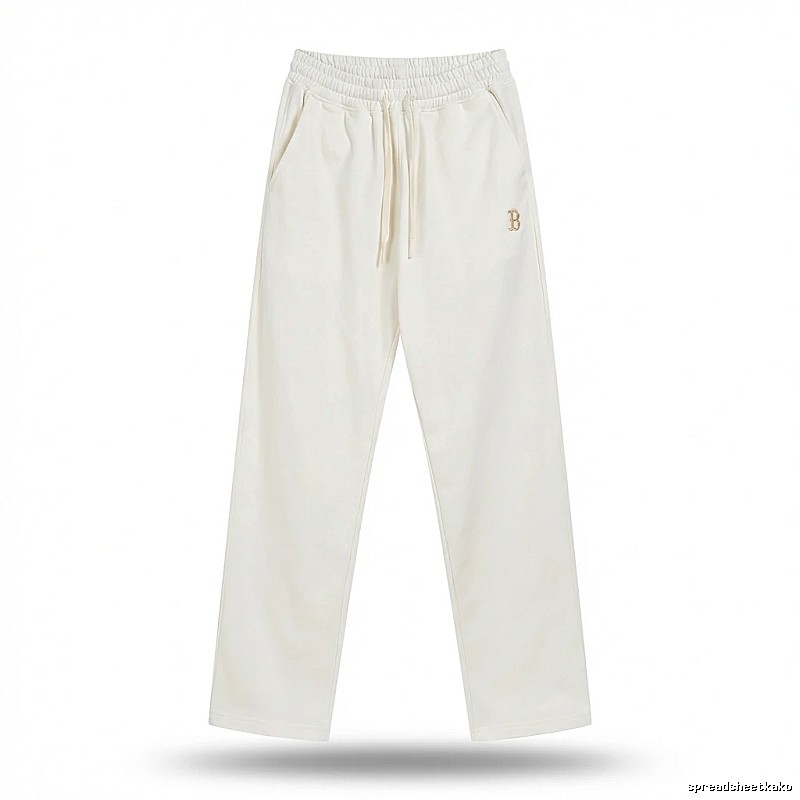 MLB casual style white sweatpants