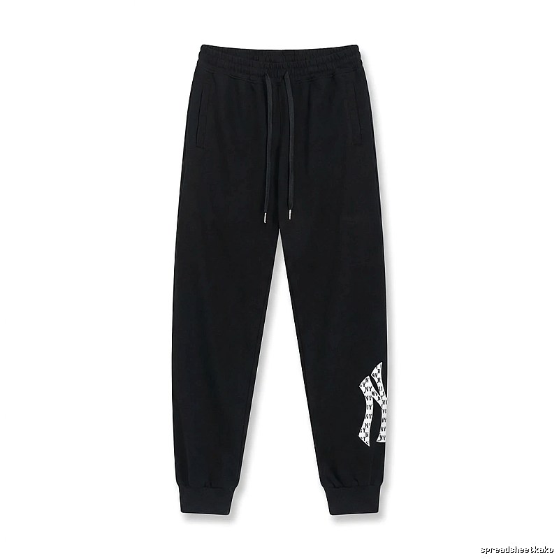 MLB classic casual style black pants