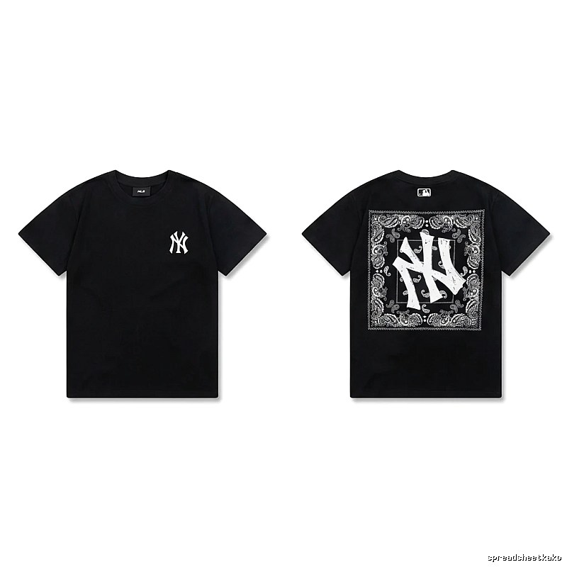 MLB Retro Style Black T-shirt