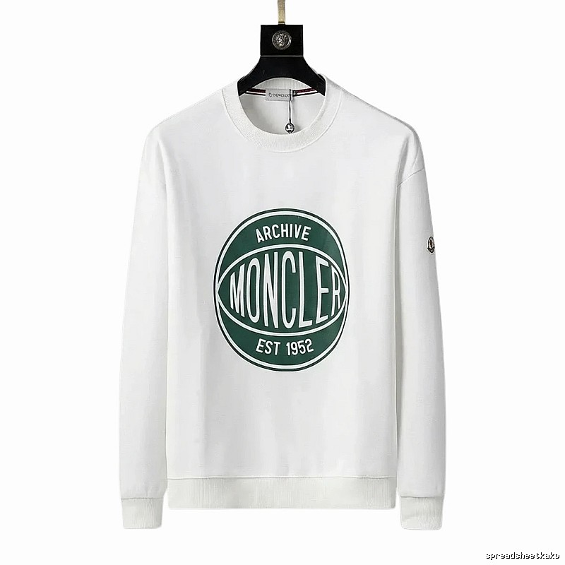 Moncler Archive Retro White Sweatshirt