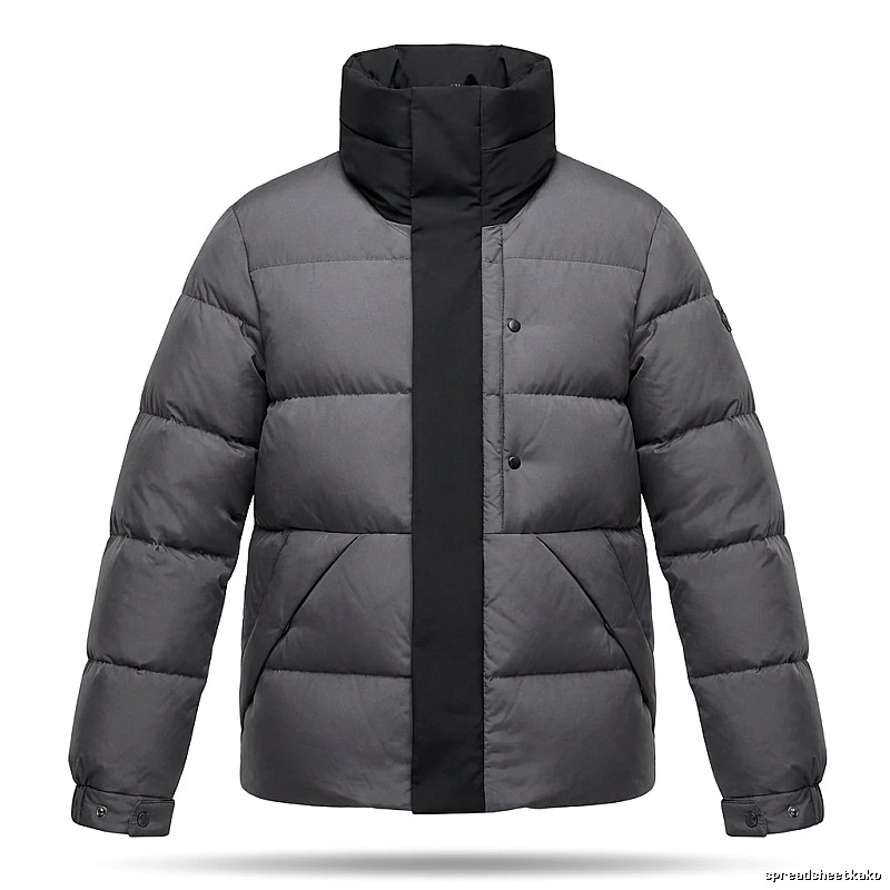 Moncler classic grey down jacket