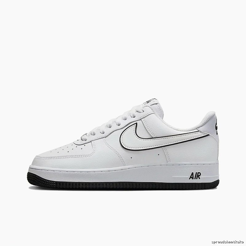 Nike Air Force 1 simple style white shoes