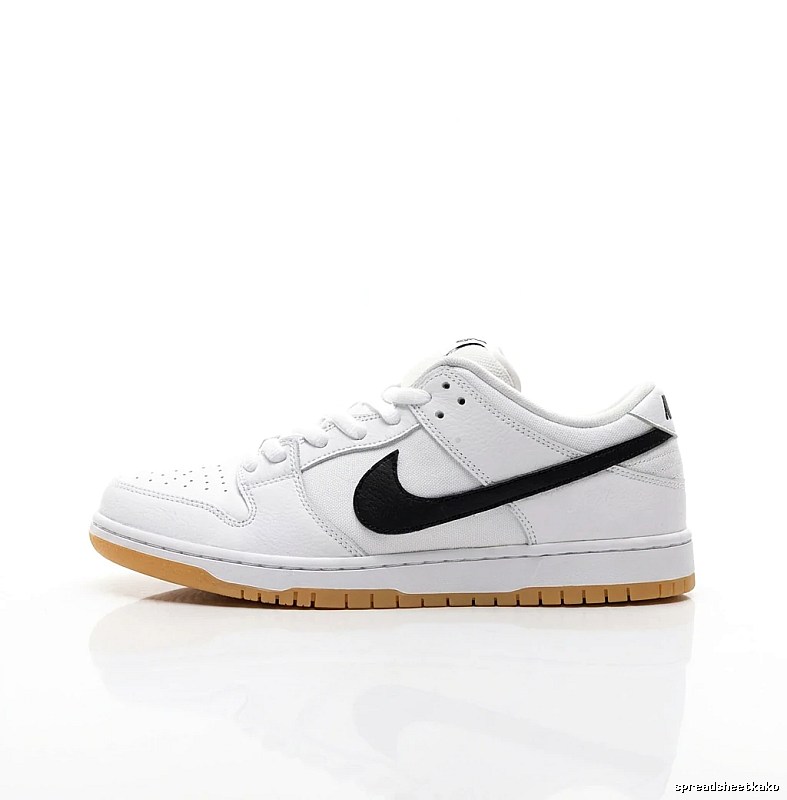 Nike Dunk simple black and white sports shoes