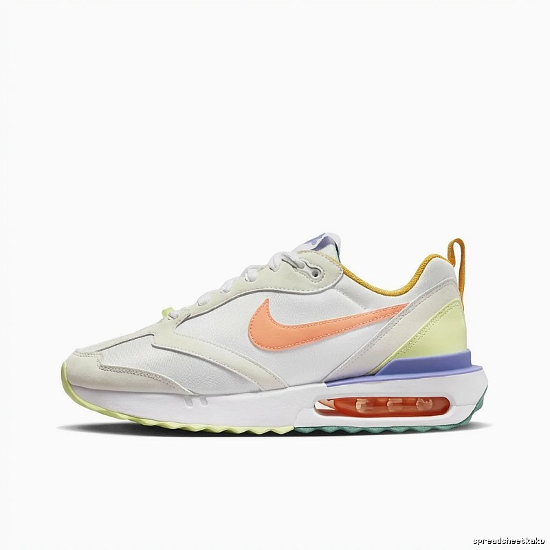 Nike retro-style colorful sports shoes