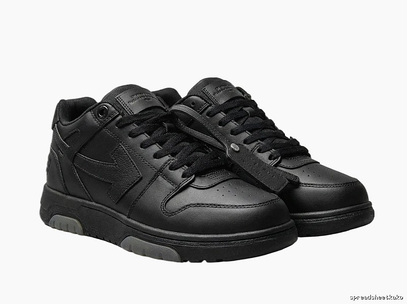Off-White casual style black sneakers