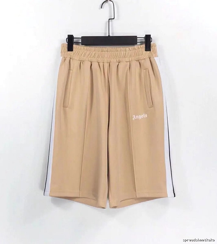 Palm Angels Statement Track shorts Black Side Stripe for Easy Pairing