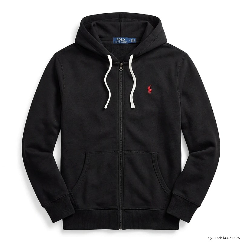 Ralph Lauren black casual style hoodie