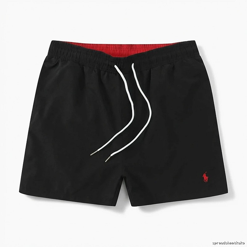 Ralph Lauren minimalist style black shorts