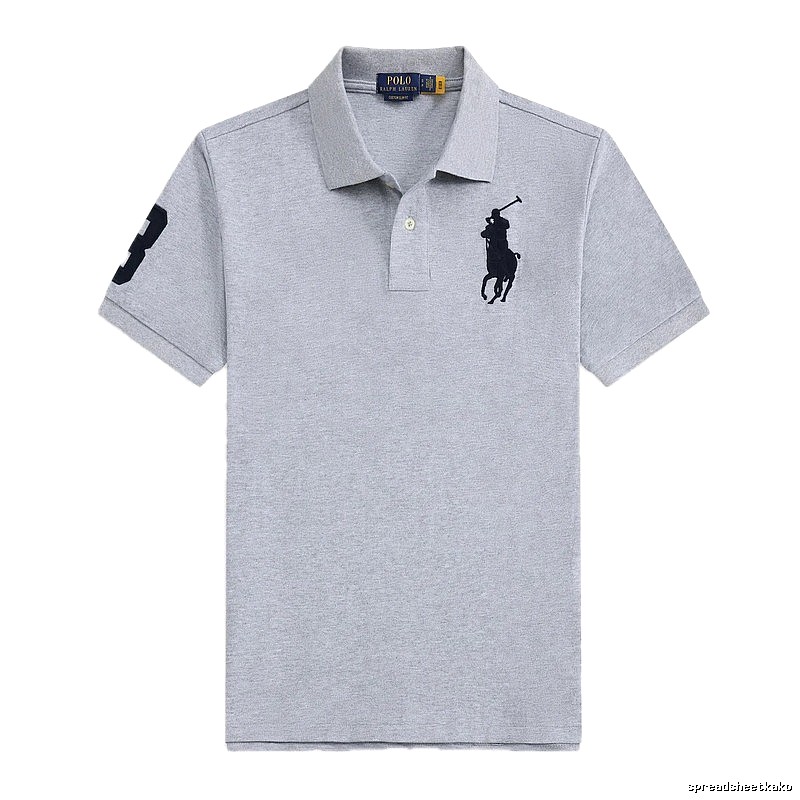 Ralph Lauren Polo Classic Grey Short Sleeve