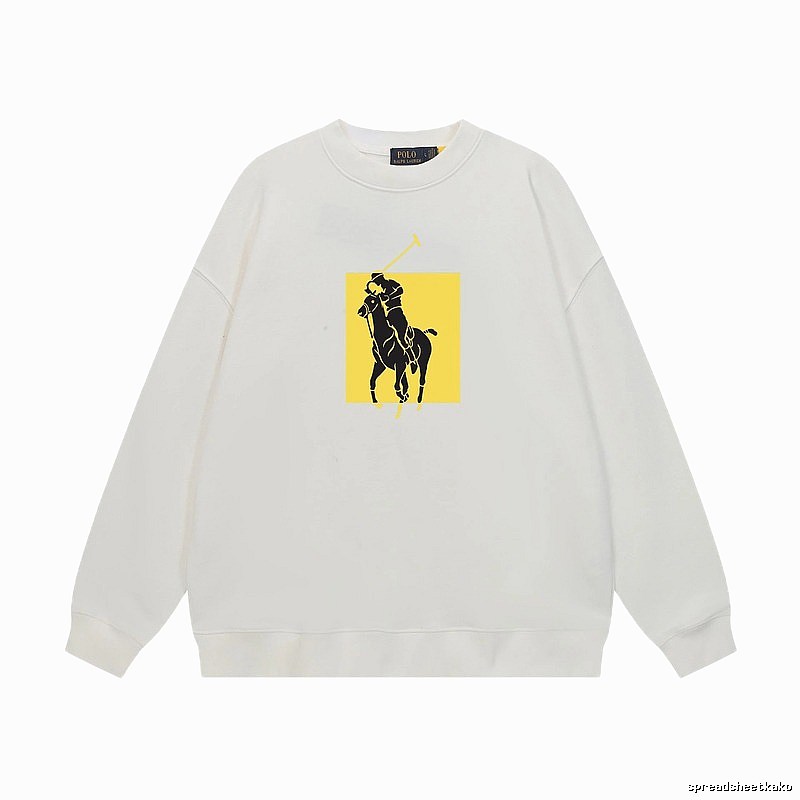 Ralph Lauren Polo Classic White Sweatshirt