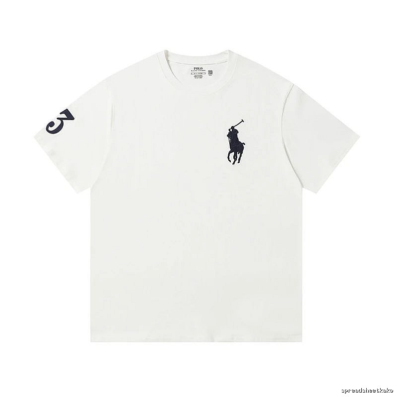 Ralph Lauren Polo-style white T-shirt