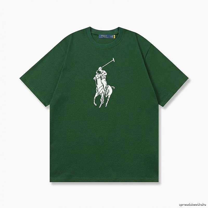 Ralph Lauren Polo vintage-style dark green T-shirt