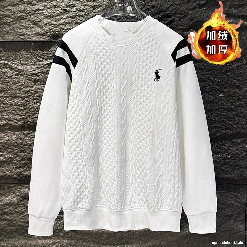 Ralph Lauren's classic white sweater