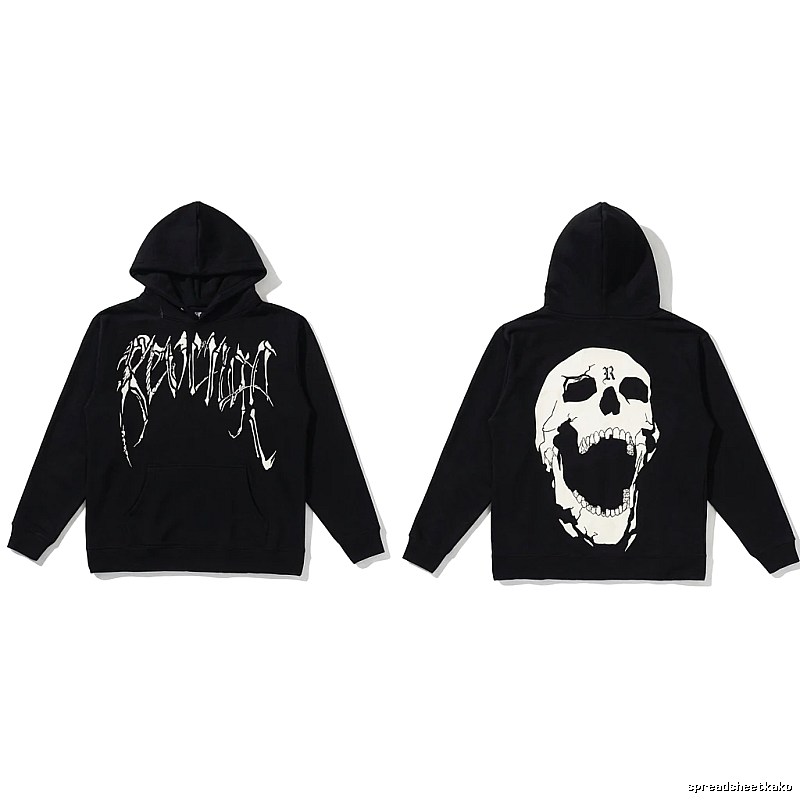 Revenge Skull Dark Style Hoodie