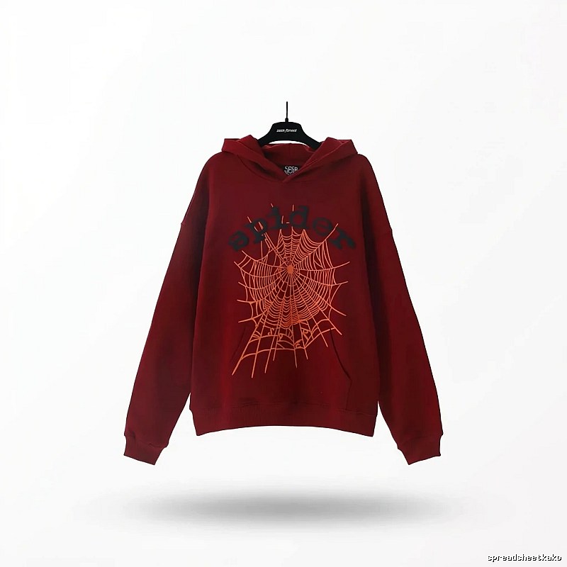 Sp5der Spider Web Retro Style Sweatshirt