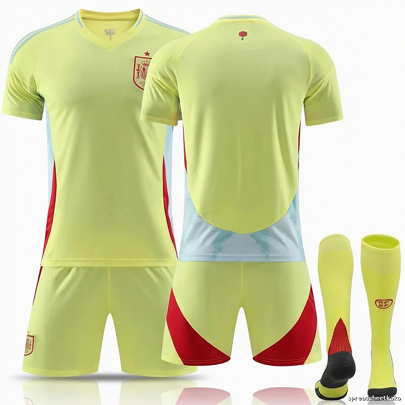 Spain Series Sporty Yellow Jersey