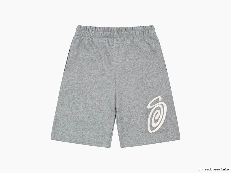 Stussy classic casual gray shorts