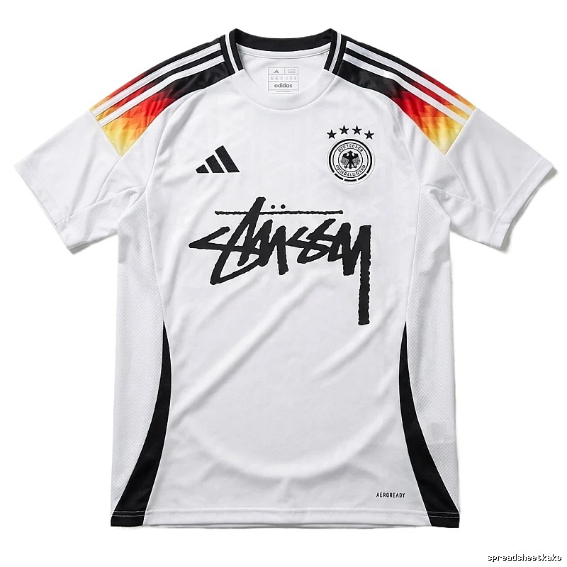 Stussy sporty white jersey