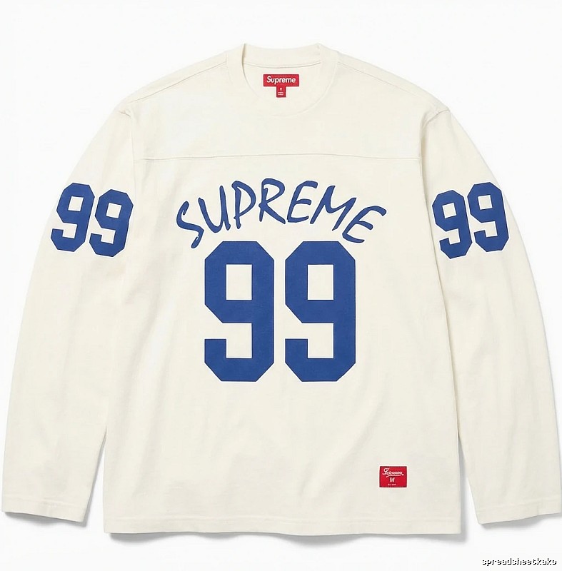 Supreme 99 series sporty white shirts