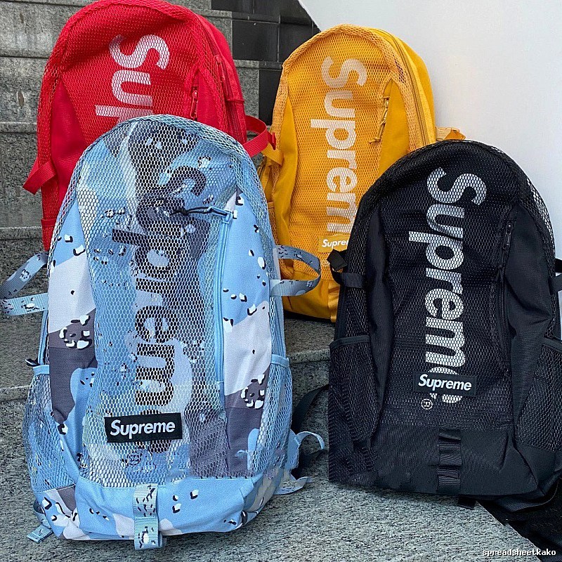Supreme Backpack with Multi-color Supreme Backpacks for Streetwear Looks