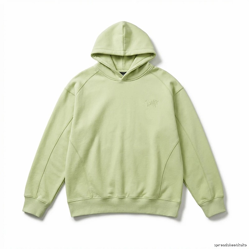 SynaWorld Hooded Minimalist Style Sweatshirt