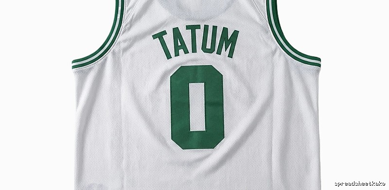 Tatum Series Sporty White Jersey
