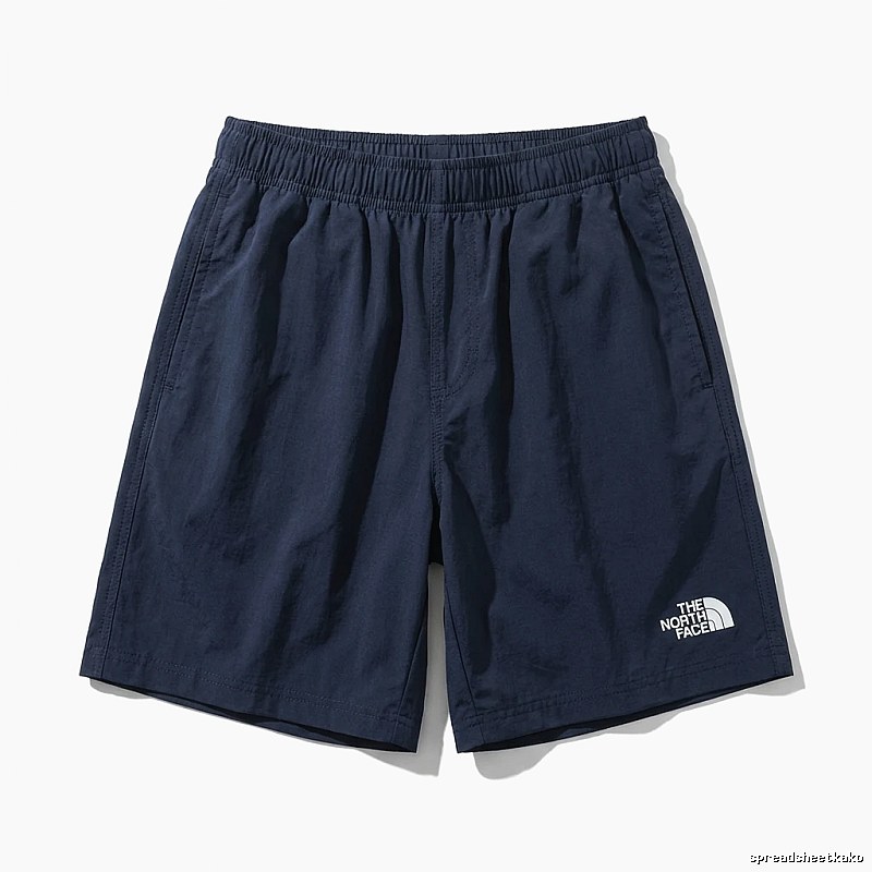 The North Face casual style navy blue shorts
