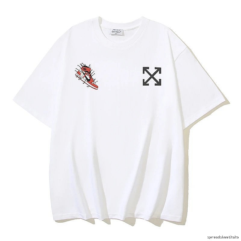 Thrasher Classic Flame logo T-shirt White Red Thrasher with Travel-Friendly Style