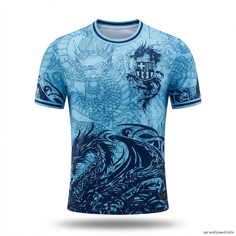 Tokyo Ghoul Barcelona Dragon Pattern Trendy Brand T-shirt