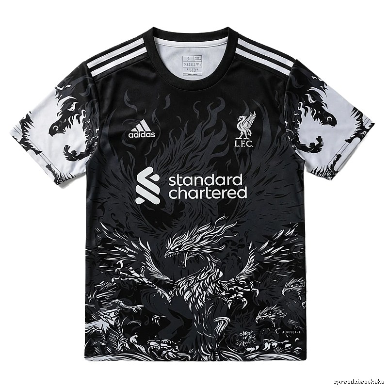 Tokyo Ghoul Dark Style Black-and-White T-shirt