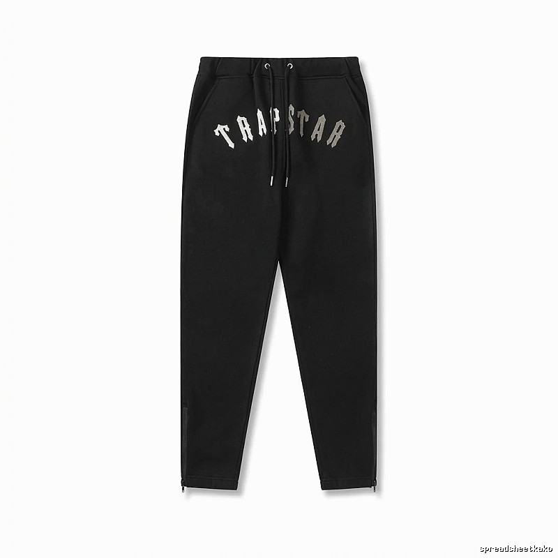 Trapstar Letter Style Black Sweatpants