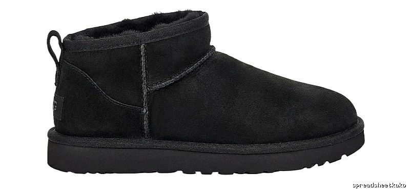 UGG Classic Black Short Boots