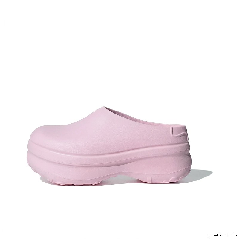 Yeezy thick-soled casual style pink shoes
